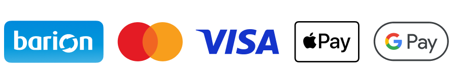 Bankkártyás fizetés Barion-on keresztül — Mastercard, Visa, Apple Pay, Google Pay